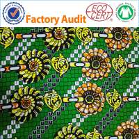 wholesale african wax print fabric 100% cotton fabric in stock