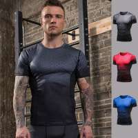 Fitness Gym Running Men Athletic Shirt