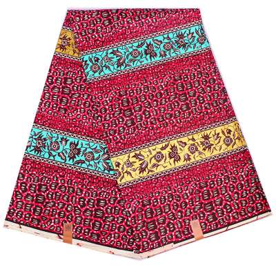 African Hitarget Real Wax Prints Ghana Style Colorful Super Real Ankara Pattern Fabric