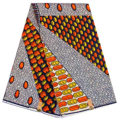 Factory Price Super Wax Prints Hollandais Ankara Style Fabrics Cotton Colorful Fabric