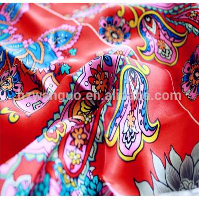 Wholesale 100% printed floral chiffon fabric