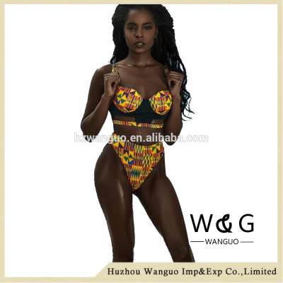 African Print Swimwear