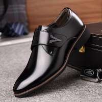 Custom Wholesale Genuine Leather Men's Sneakers Formal Up Latest Casual Autumn Dress Shoes Man